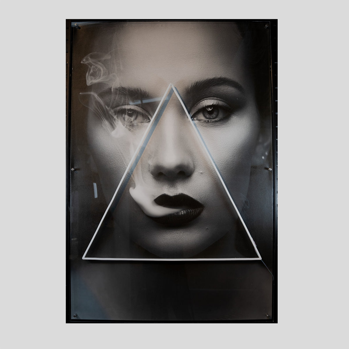 B.Moore Creative, Up in Smoke with LED triangle