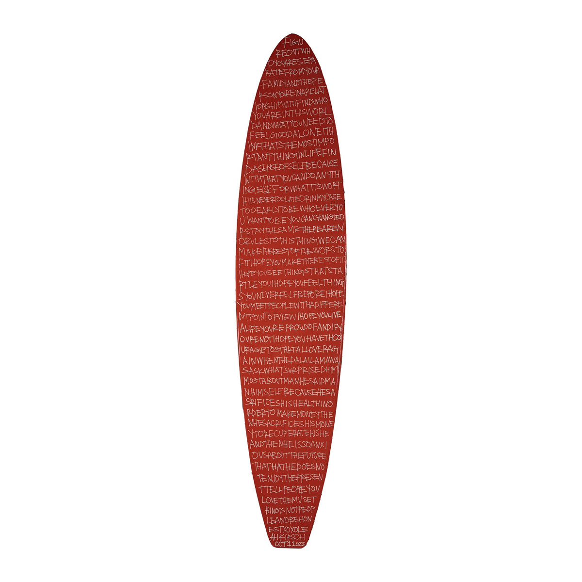 Leah Kirsch, Red Surfboard