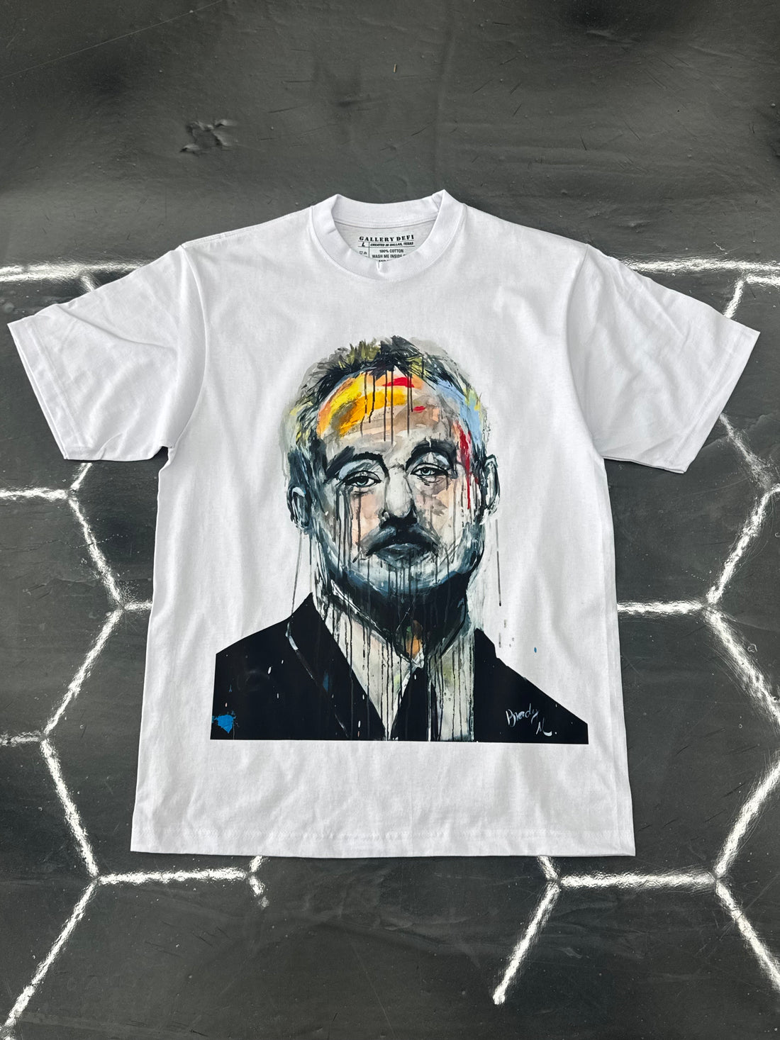 Bill Murray T-shirt featuring artwork by Brady Matthews