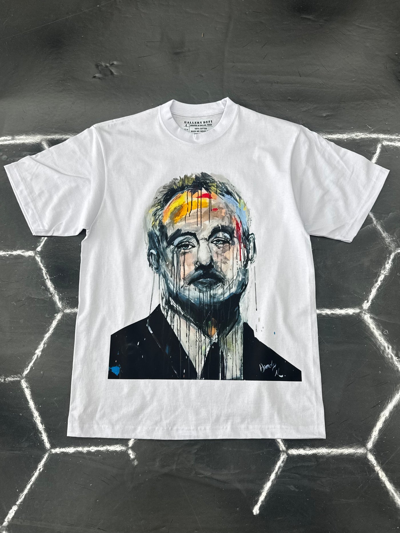 Bill Murray T-shirt featuring artwork by Brady Matthews