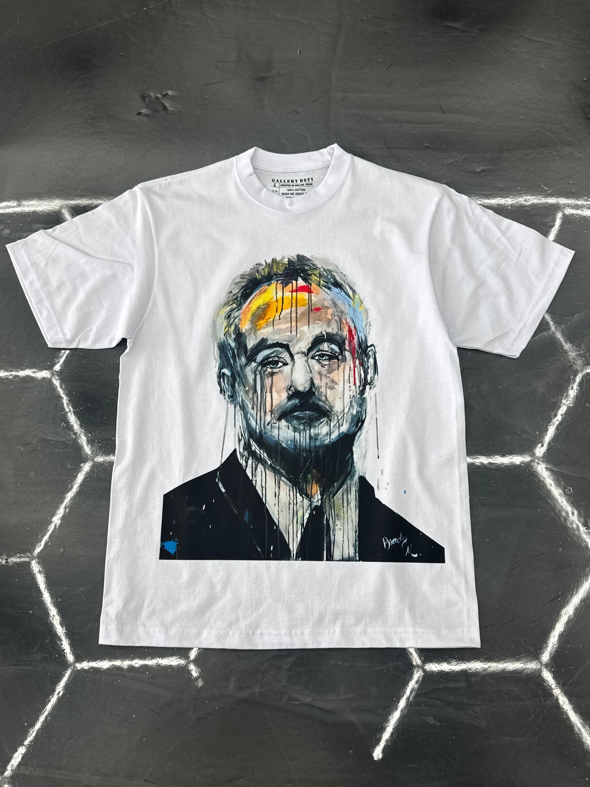 Bill Murray T-shirt featuring artwork by Brady Matthews