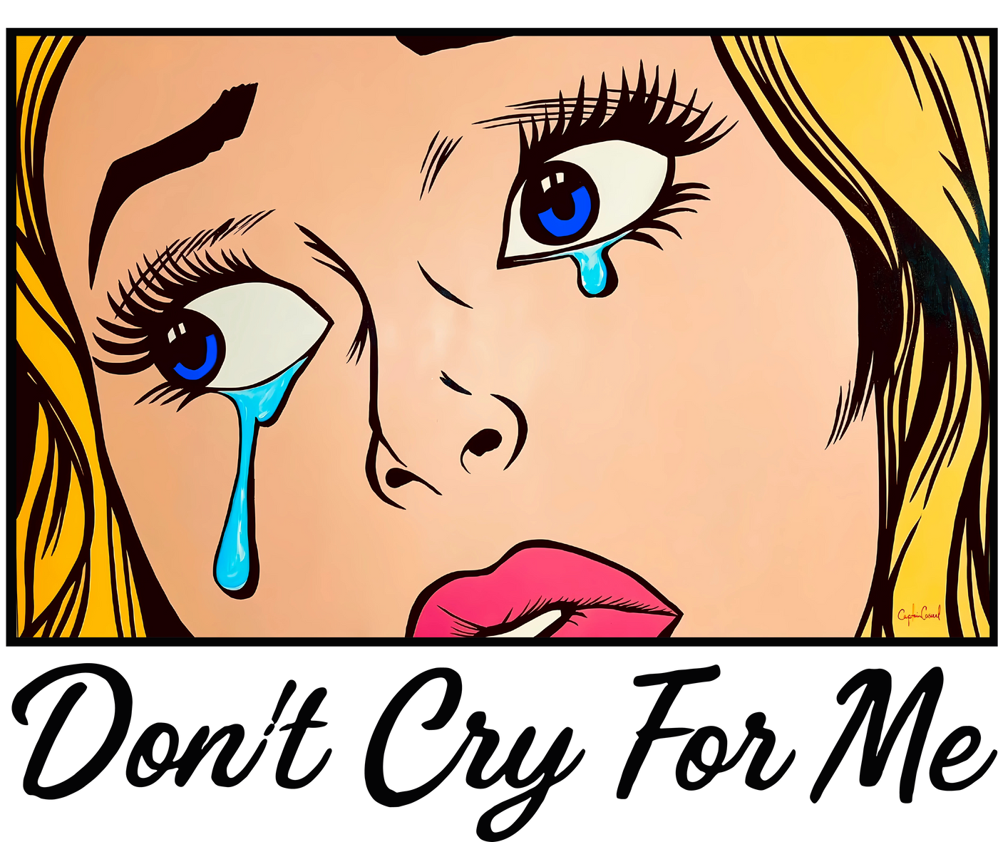 Don't Cry For Me T-shirt by Captain Casual