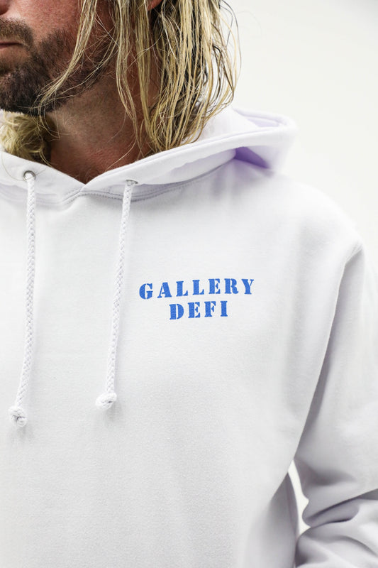 Gallery DeFi Roster Hoodie White