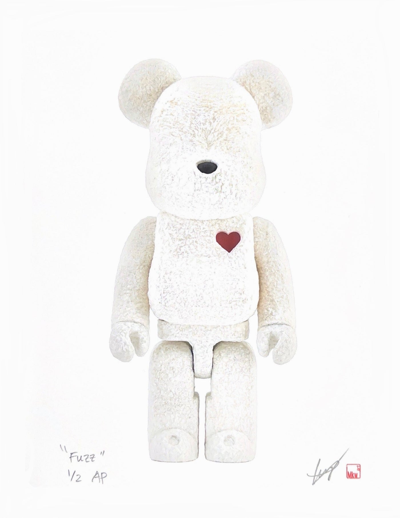 Fuzz limited edition archival print by Minji Kang-Watrous