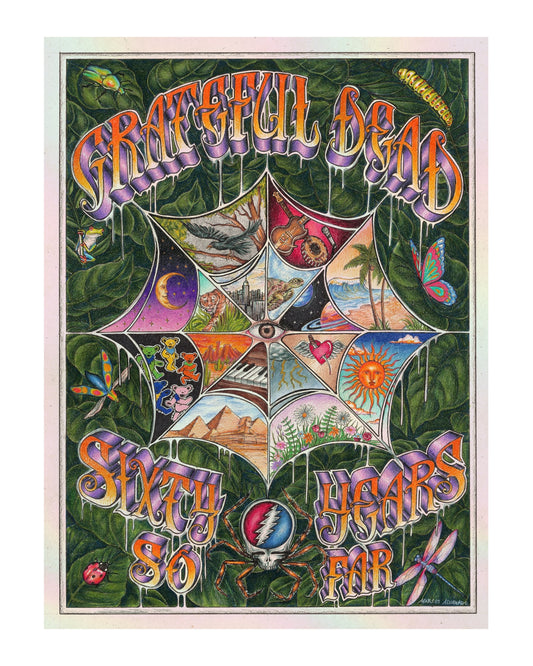 Grateful Dead limited edition print by Marcos Alvarado