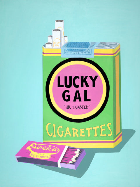 Lucky Gal fine art print by Jude available at Gallery DeFi Dallas