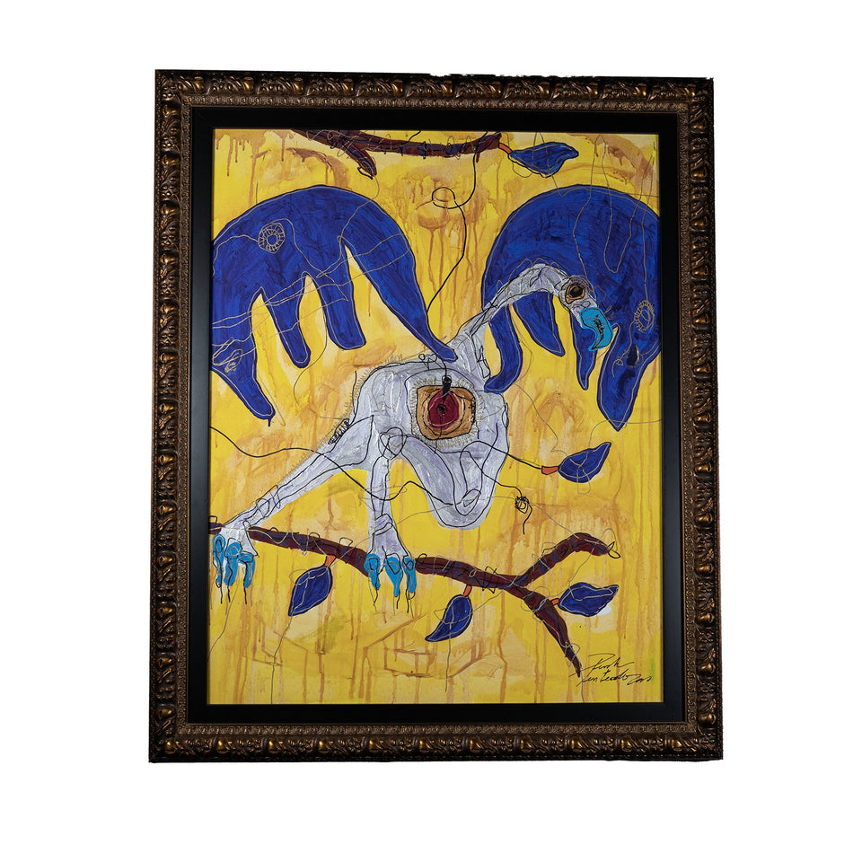 Duda Penteado, "Bird of Revelation" Purple