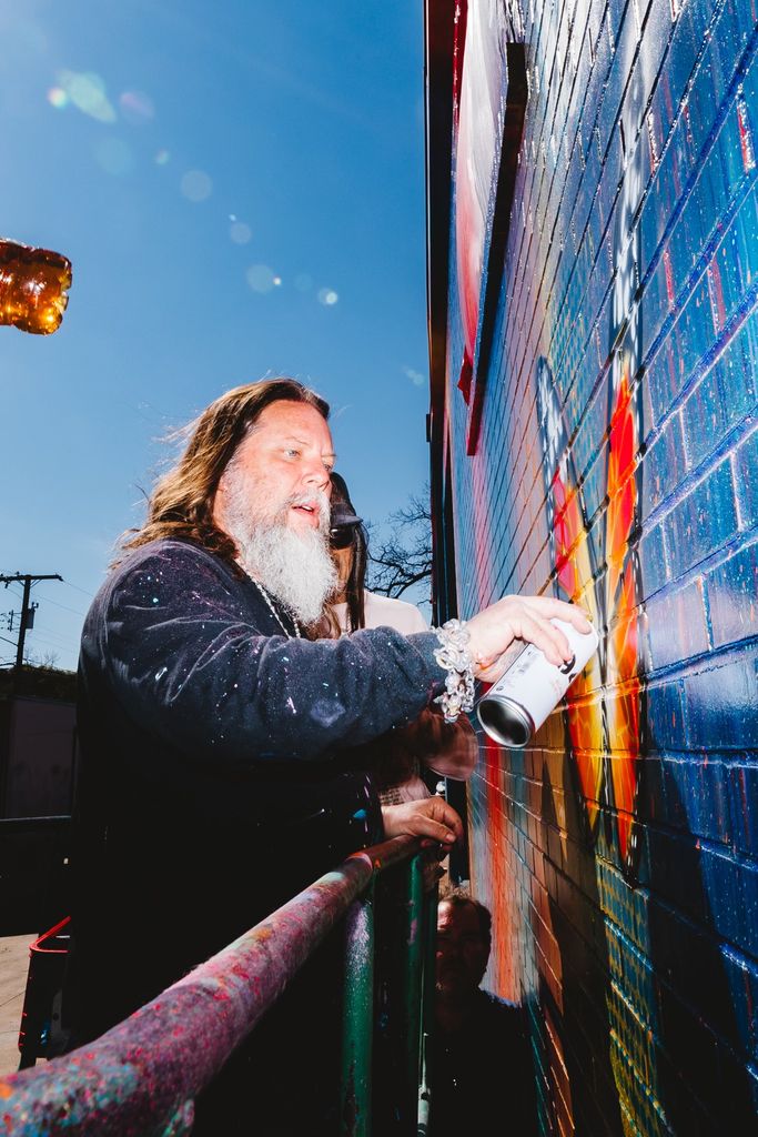 Mural and public art capability represented by Gallery DeFi artists