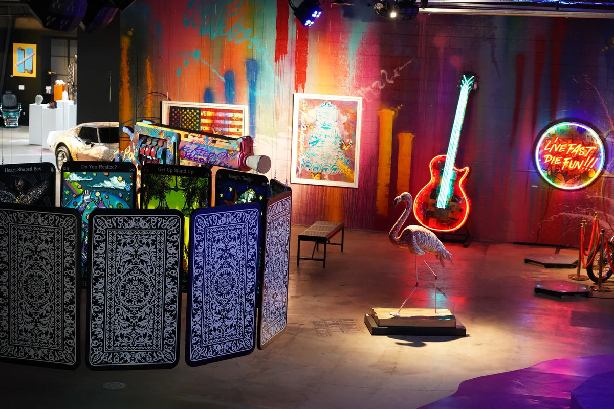 Room inside Gallery DeFi