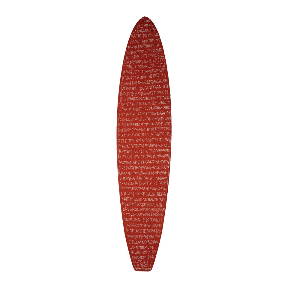 Leah Kirsch, Red Surfboard