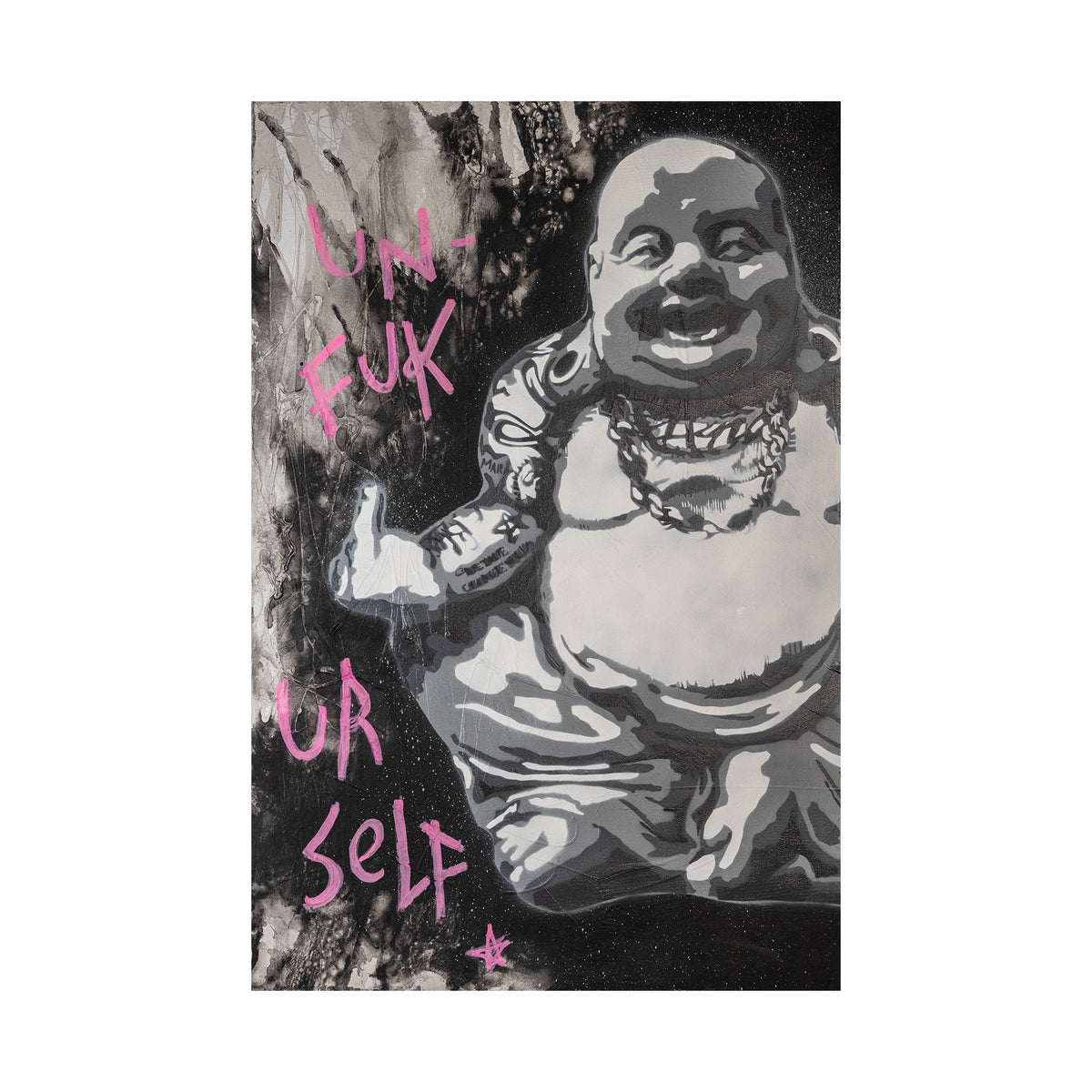 PADHiA, UFY Gangsta Buddha Splatter